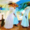 Under The Awning Zarauz By Sorolla paint by number