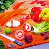 Vegetables Art paint by numbers
