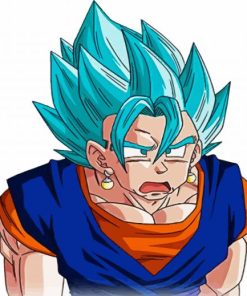 Vegito paint by number