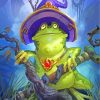 Witch Frog paint by numbers