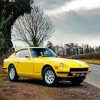 Yellow Datsun Car paint by numbers