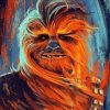 The Wookiee Warrior Chewbacca paint by numbers