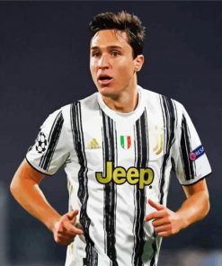 Aesthetic Federico Chiesa paint by number