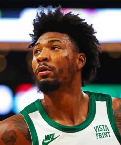 Aesthetic Marcus Smart Celtics paint by number