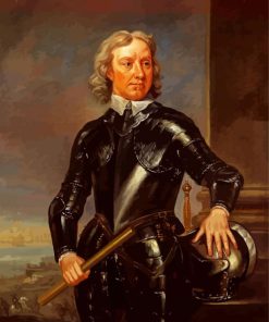 Aesthetic Oliver Cromwell paint by numbers