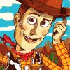 Aesthetic Sheriff Woody paint by numbers