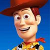 Aesthetic Sheriff Woody Toy Story paint by numbers