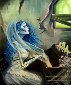 The Corpse Bride paint by numbers