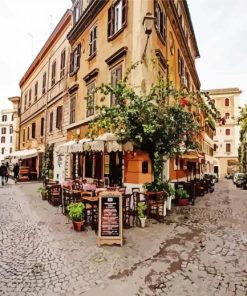 Aesthetic Trastevere paint by number