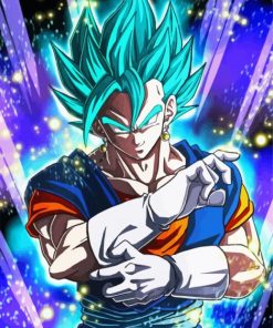 Aesthetic Vegito paint by numbers