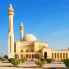 Al Fateh Grand Mosque In Bahrain paint by number