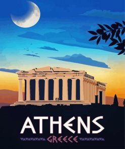 Athens paint by number