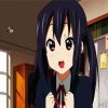 Azusa Nakano K-On Anime Character paint by number