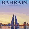 Bahrain Poster paint by number