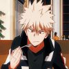 Bakugo Eating paint by number