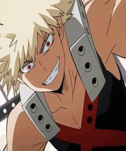 Bakugo My Hero Academia Character paint by number