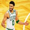 Basketball Player Jayson Tatum paint by number