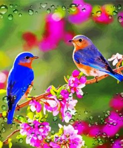 Beautiful Spring Nature paint by number