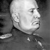 Benito Mussolini Side Profile paint by numbers
