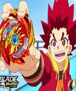 Beyblade Burst paint by numbers