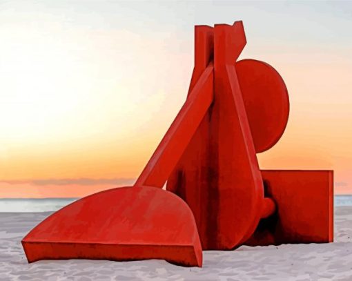 Bondi Beach Sculpture paint by number