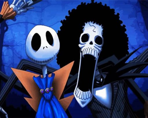Brook And Jack paint by numbers