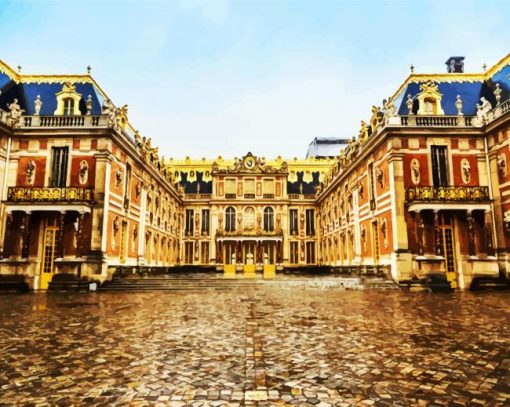 Chateau De Versailles paint by number