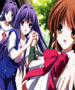 Clannad Anime paint by number