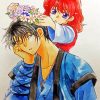 Cute Yona Of The Dawn Manga Anime paint by numbers