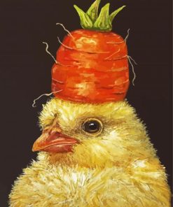 Cute Chick paint by number