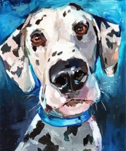 Dalmatian Dog paint by numbers