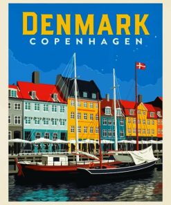 Denmark paint by number