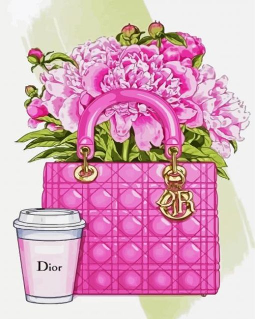 Dior Bag paint by number