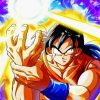 Dragon Ball Yamcha paint by numbers
