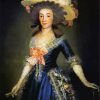 Duchess Countess Of Benavente Goya Art paint by number