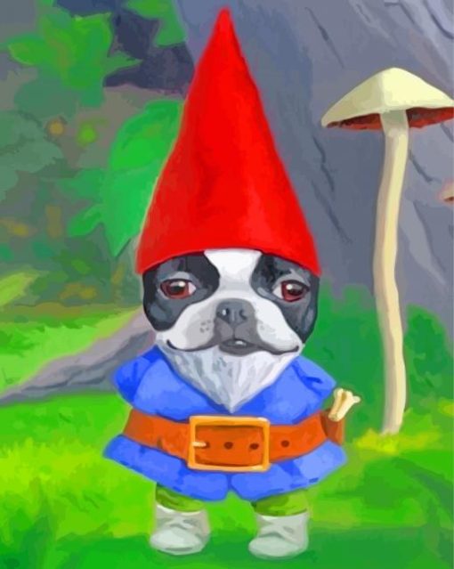 Dwarf Dog paint by numbers