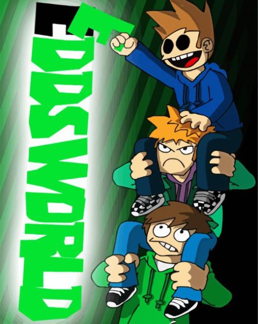 Eddsworld Poster paint by numbers