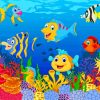 Fish In The Sea paint by numbers