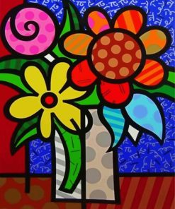 Flowers Art paint by number