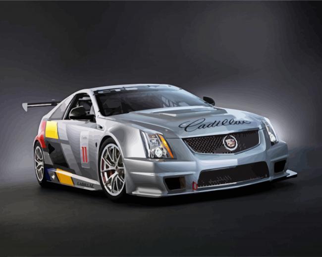Grey Cts V paint by number