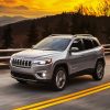 Grey Jeep Cherokee Sunset paint by numbers