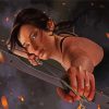 Katniss Everdeen Jennifer Lawrence paint by number