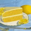 Lemon Cake paint by number