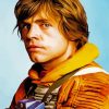 Luke Skywalker Star Wars Movie paint by numbers