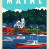 Maine paint by number