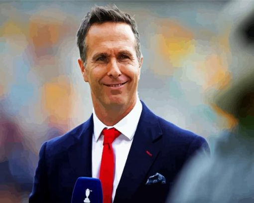 Michael Vaughan paint by number