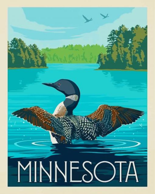 Minnesota paint by number