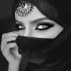 Monochrome Arab Woman paint by numbers