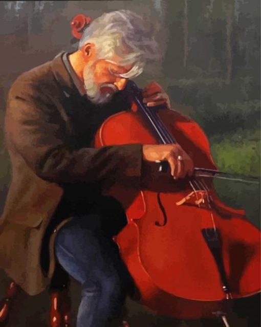 Musician Man paint by number