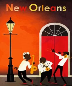 New Orleans paint by number